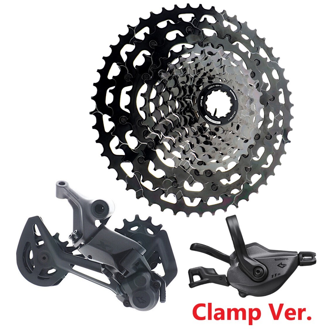 Shimano XT 1x11S LinkGlide SL/RD M8130 Shifter/RD/CS-LG700 11-50T READ
