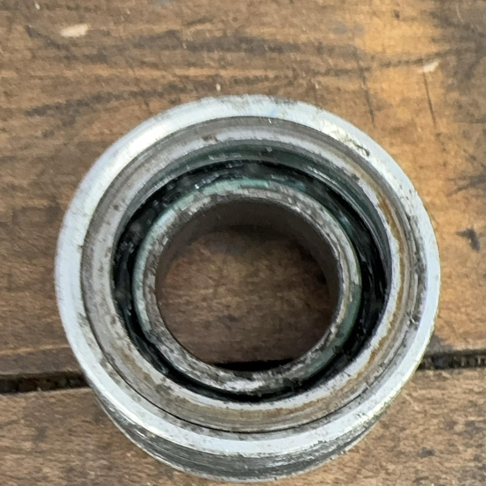 Vintage WTB Grease Guard Bottom Bracket 109 68mm BSA Square Taper