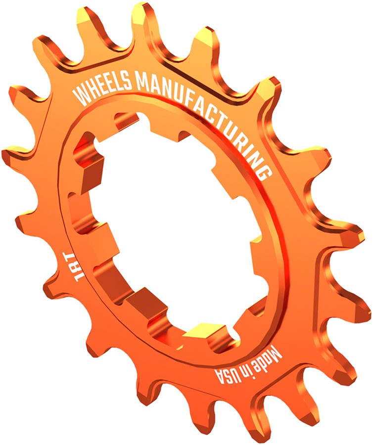 Wheels Manufacturing SOLO-SPEED Cog – 18t, Fits SOLO-SPLINE and SOLO-XD kits,