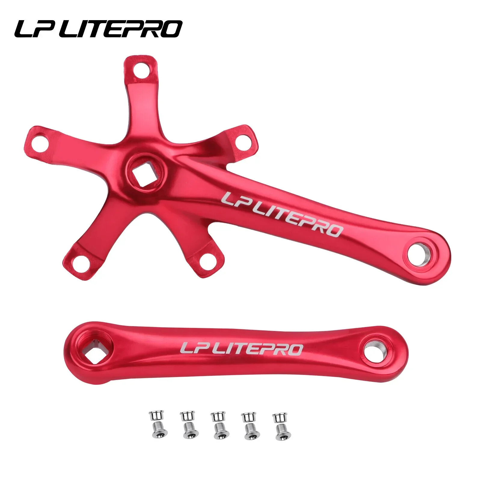 170mm Gravel Road Bike Crank Arm 130 BCD 45T 47T 53T 56T 58T Chainring Crankset