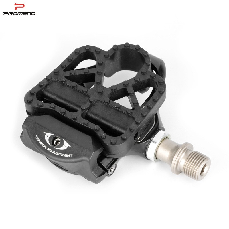 Promend Road Bike Clipless Pedals Platform Adapter for Shimano SPD KEO Look