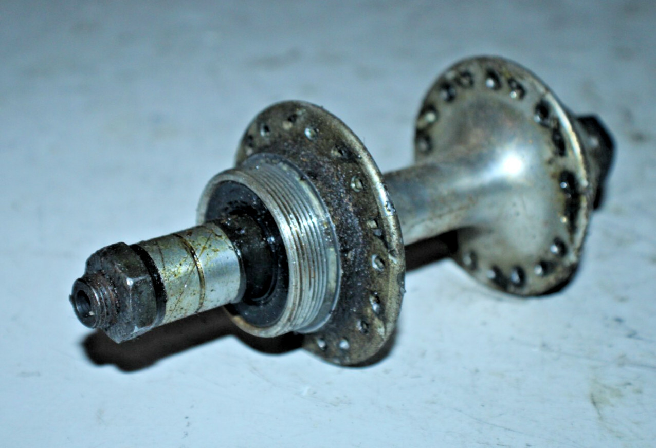 Vintage Rear Road Bike Hub Freewheel Silver 36H 134mm 6 Speed Fast USA Shipping!