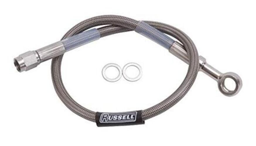 Russell 657032 Endura 10mm Banjo to Straight -3AN Brake 1 Count (Pack of 1)