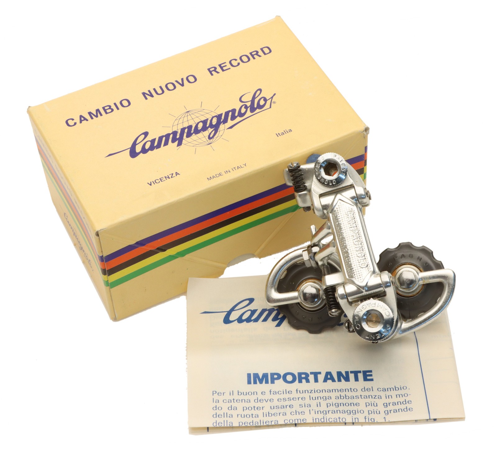 Campagnolo Nuovo Record 1020/A V5 1985 Rear Derailleur NOS NEW