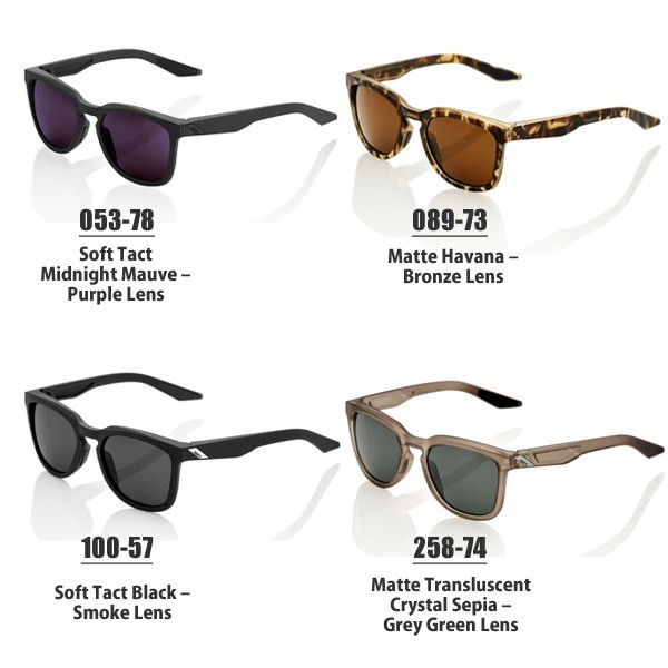 100% HUDSON Sports Sunglasses for Cycling/Road Bike/Motocross