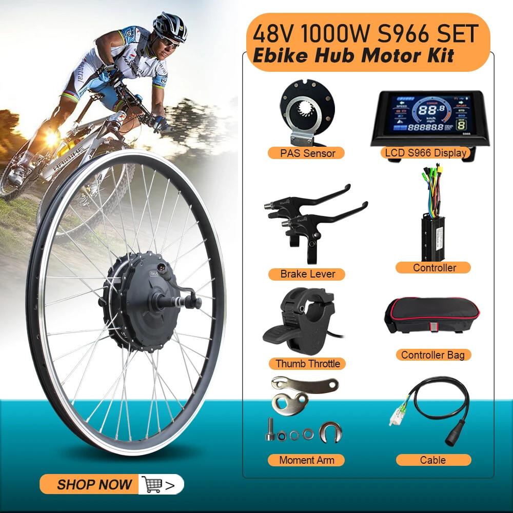 Mountain Electric Bicycle High Speed Brushless Gear Rear Rotate Motor 48V 1000W