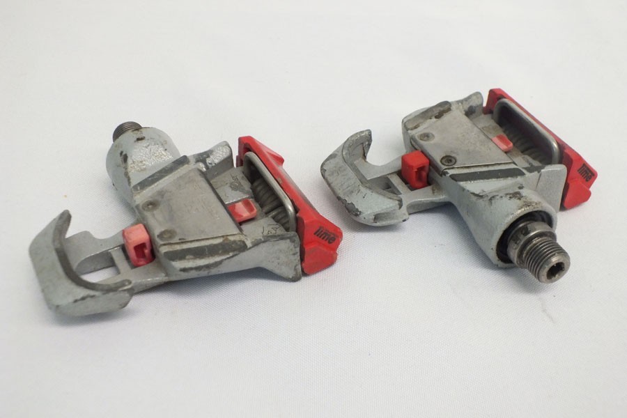 Vtg Time Titan Magnesium Road Pedals Clipless No Cleats 9/16 Road Bike France