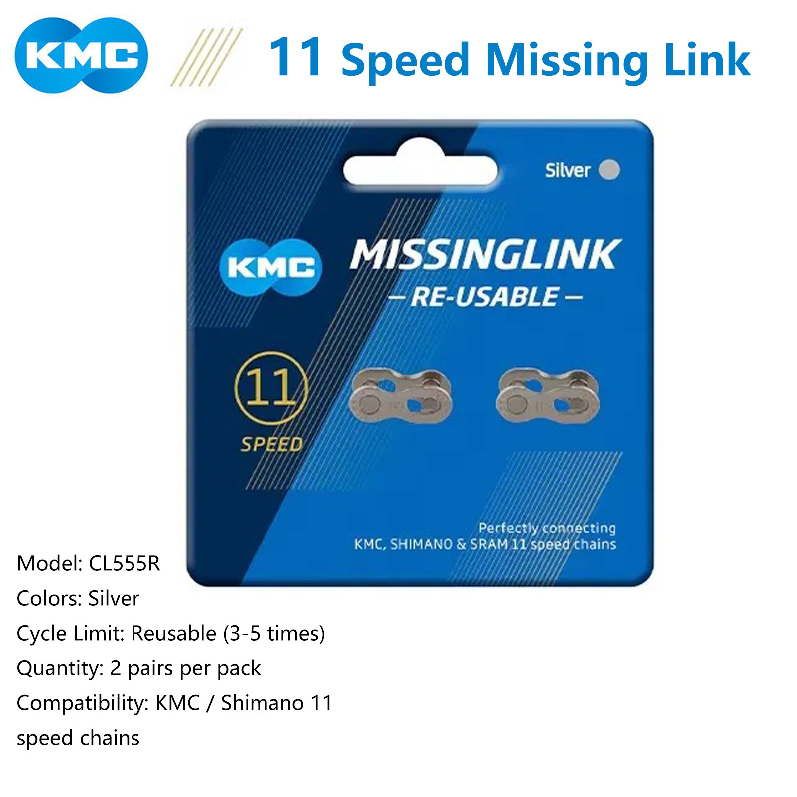 KMC Missing Link 6/7/8/9/10/11 12 Speed Bicycle Chain Link For KMC Shimano Chain