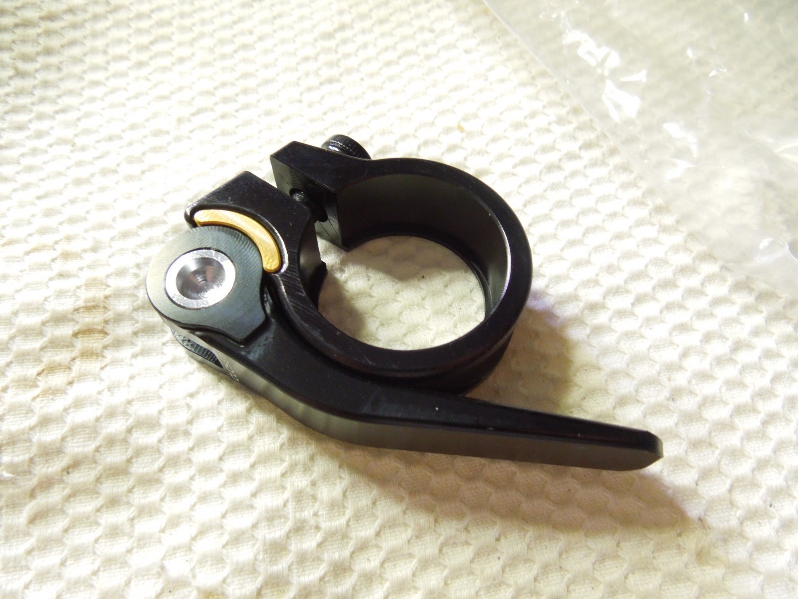 VINTAGE Chromag Seatpost clamp 30mm Black QUICK RELEASE OLD SCHOOL