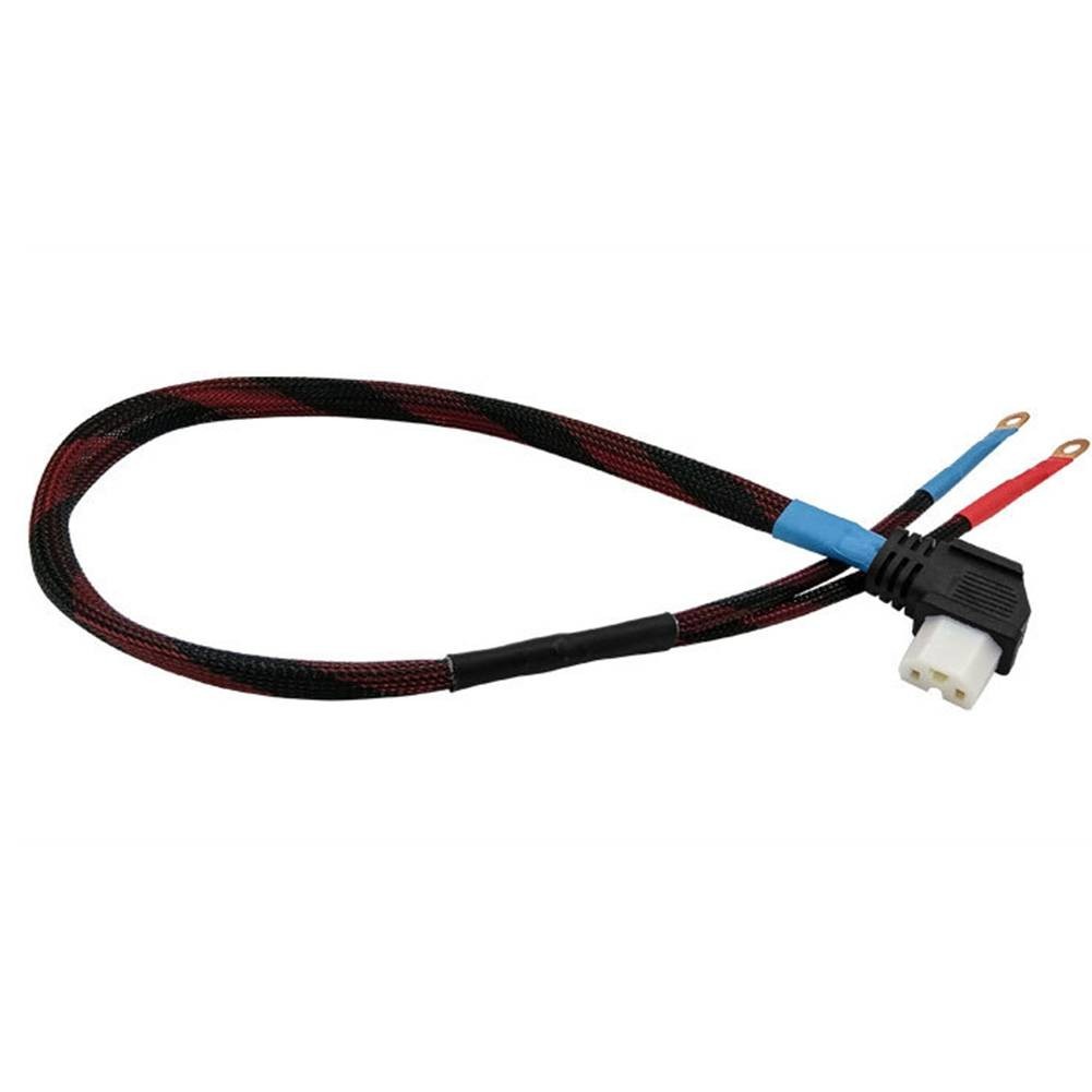 Electric Bike Charging Cord T shaped 1 Meter Length Black PVC Insulation