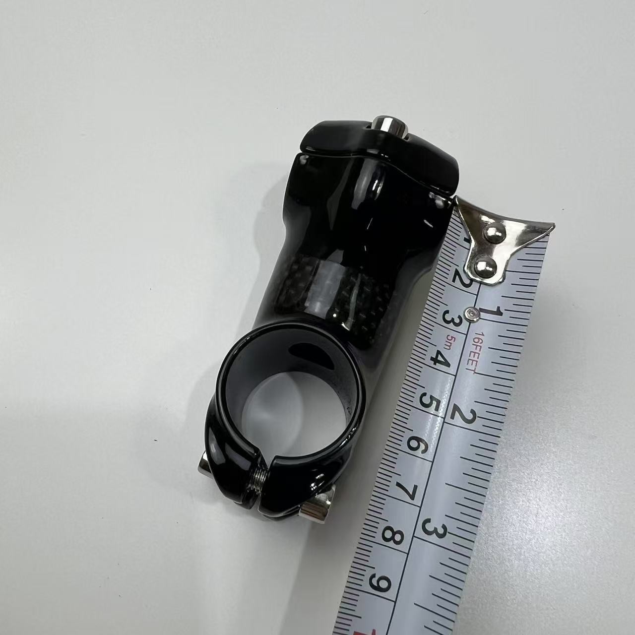 25.4 Carbon Bike Stem Handlebar Stems 6 Degree Aluminum Alloy 60mm Bicycle Stem