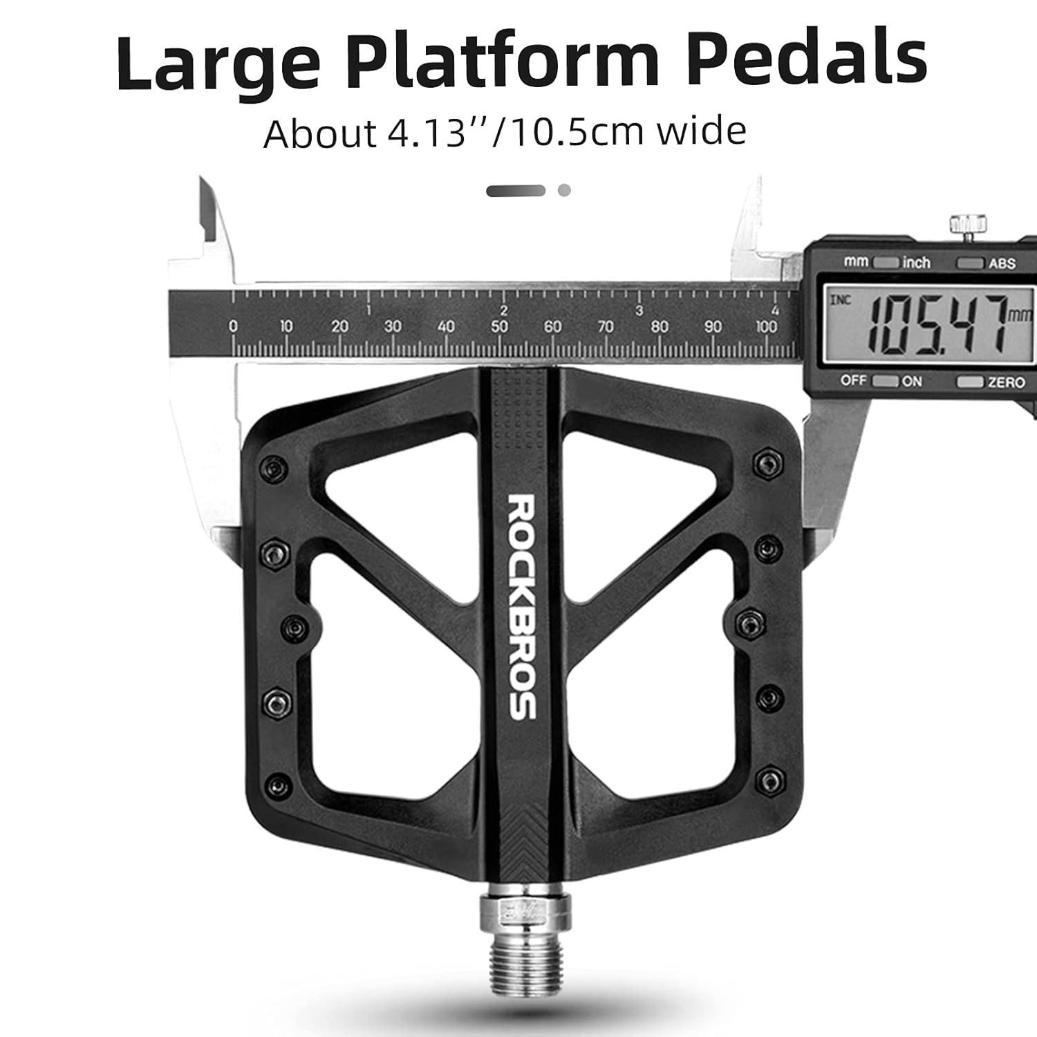 MTB Pedals Bicycle Cycling Flat Nylon Composite Lightweight Mountain Bike Parts