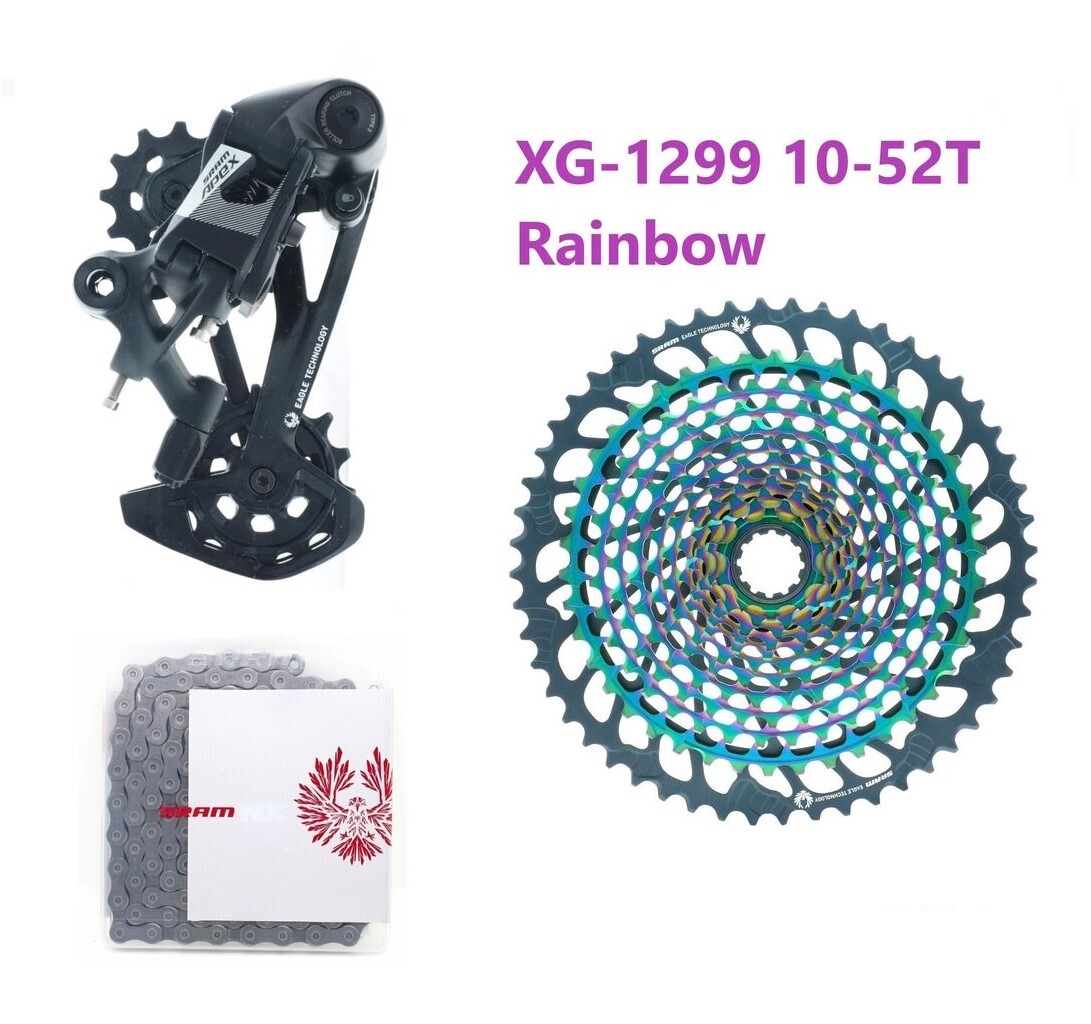 SRAM APEX 1×12 Eagle Mechanical Shifter/Rear Derailleur/CN/CS Groupset READ