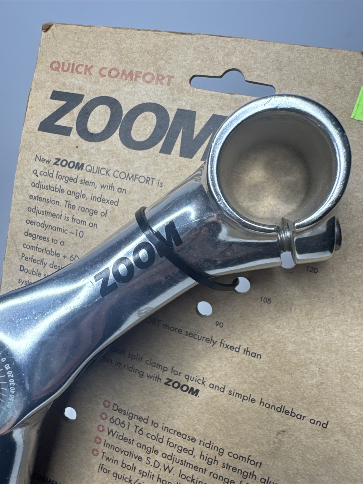 Zoom Quick Comfort Adjustable 120mm Extension 180 Length 80-150 Deg #u3