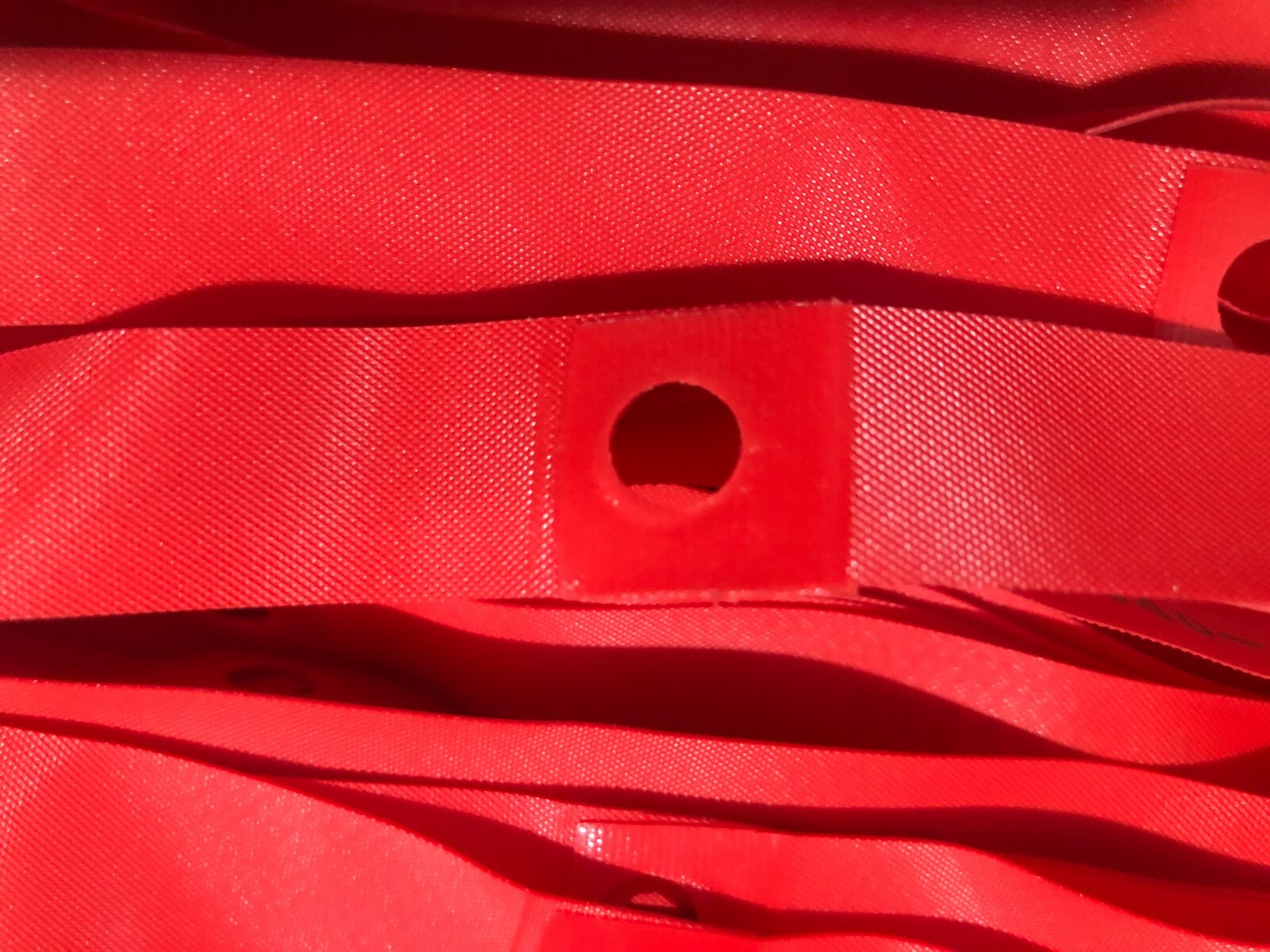 ( 10 PK) Bike Wheel Rim Strips- 24″ Alternative to Rim Tape Red Color-523004 NEW