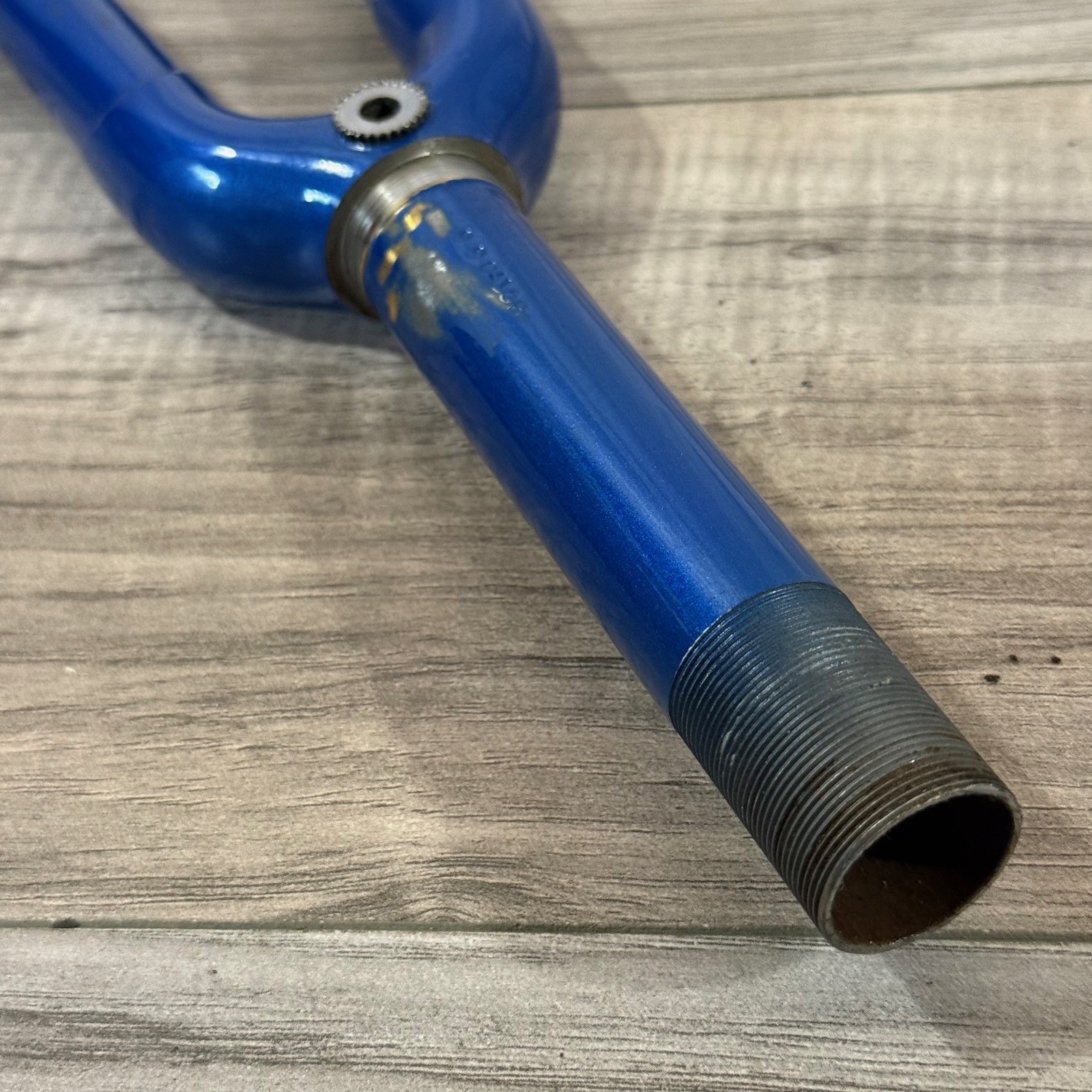 Torelli 700c Road Fork 1-inch Threaded 132mm Blue