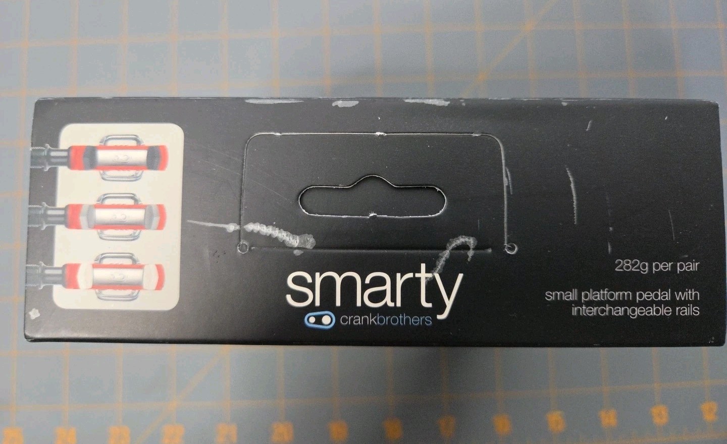 Crankbrothers Smarty Pedals MTB/XC /Road Clipless 4-Sided Entry 9/16″ 292g NIB