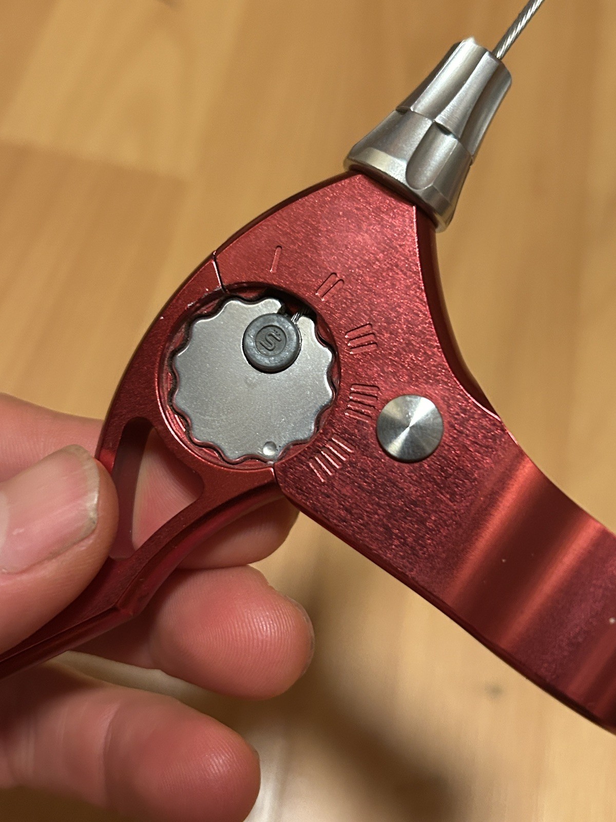 Vintage Machine Tech Zero Flex Brake Lever Set Anodized Red 90s MTB CNC Canti 👀