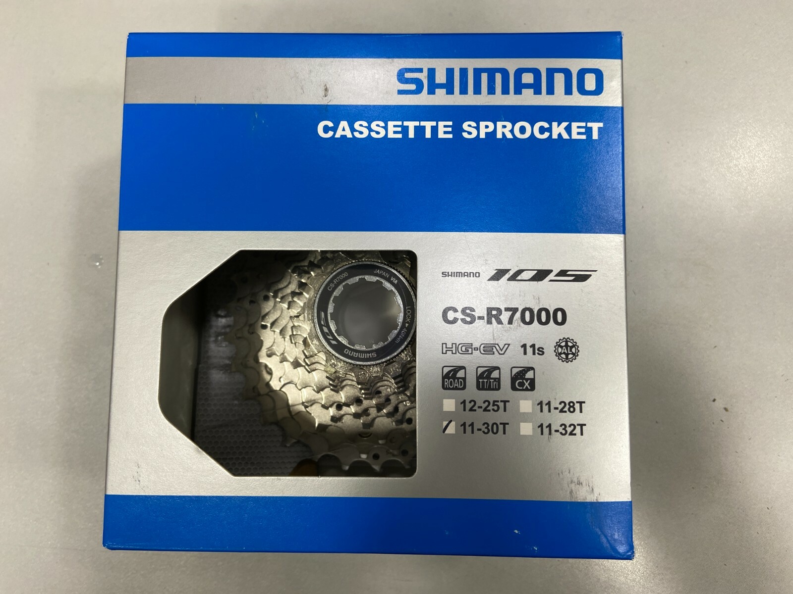 Shimano 105 11Speed HG-EV CS-R7000 R7000 Cassette Road Sprocket 11-30T