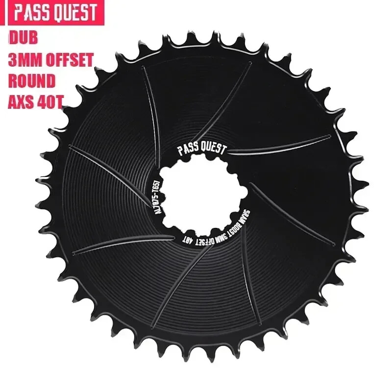 3mm Offest Direct Mount Chainring for 12 Speed Norrow Wide Teeth Chainwheel