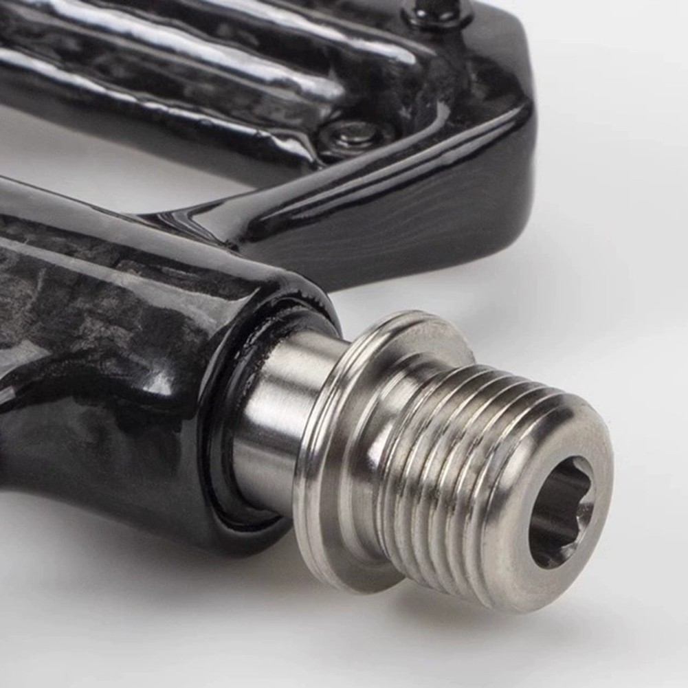 Cycling Biking Carbon Fiber Pedal 3 Bearing Pedal 180g Lightweight Design