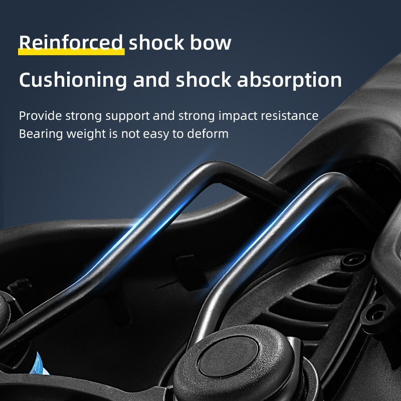 ROCKBROS Memory Foam Bike Seat Bicycle Saddle Padded Comfortable Soft Cushion