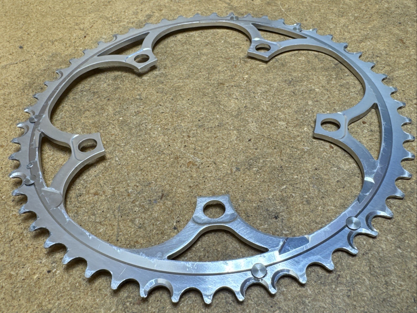 Campagnolo RECORD 135mm BCD 53t 53/39 Chainring 10-Speed UD Ultra Drive C10