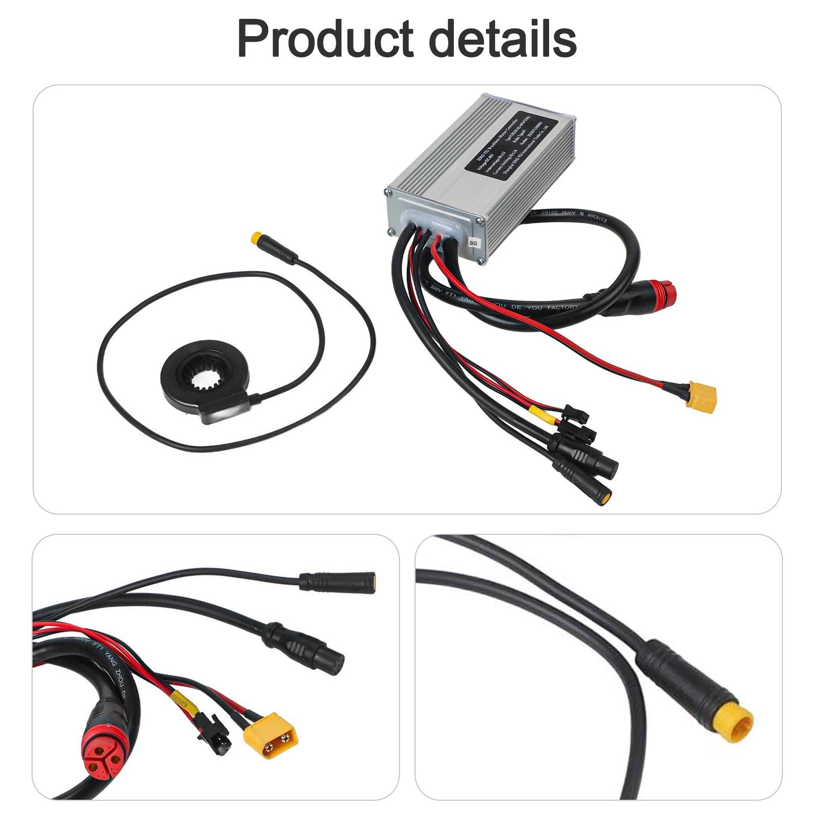 48V 30A Ebike Brushless Controller Sine Wave for Bafang For G062 Motor