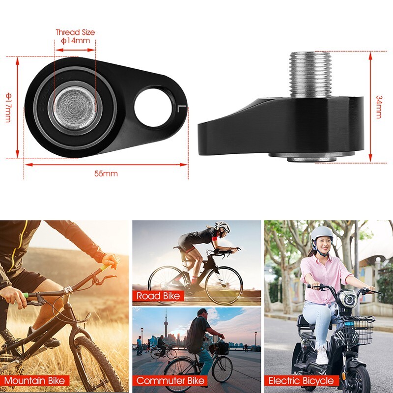 WEST BIKING Labour Saving Bike Pedal Adapters Bearing Conversion Magic Steppers