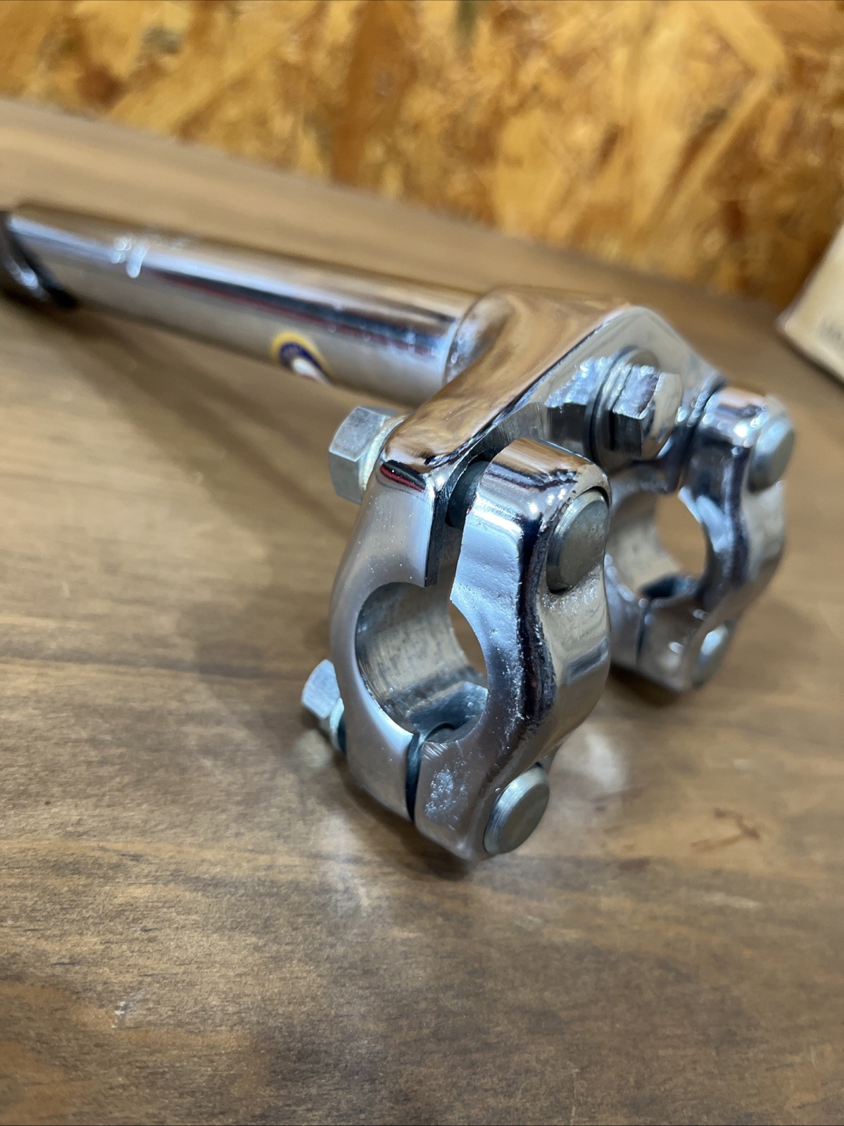 Motocross Double Clamp Quill Stem 22.2mm Old School BMX Japan Vintag