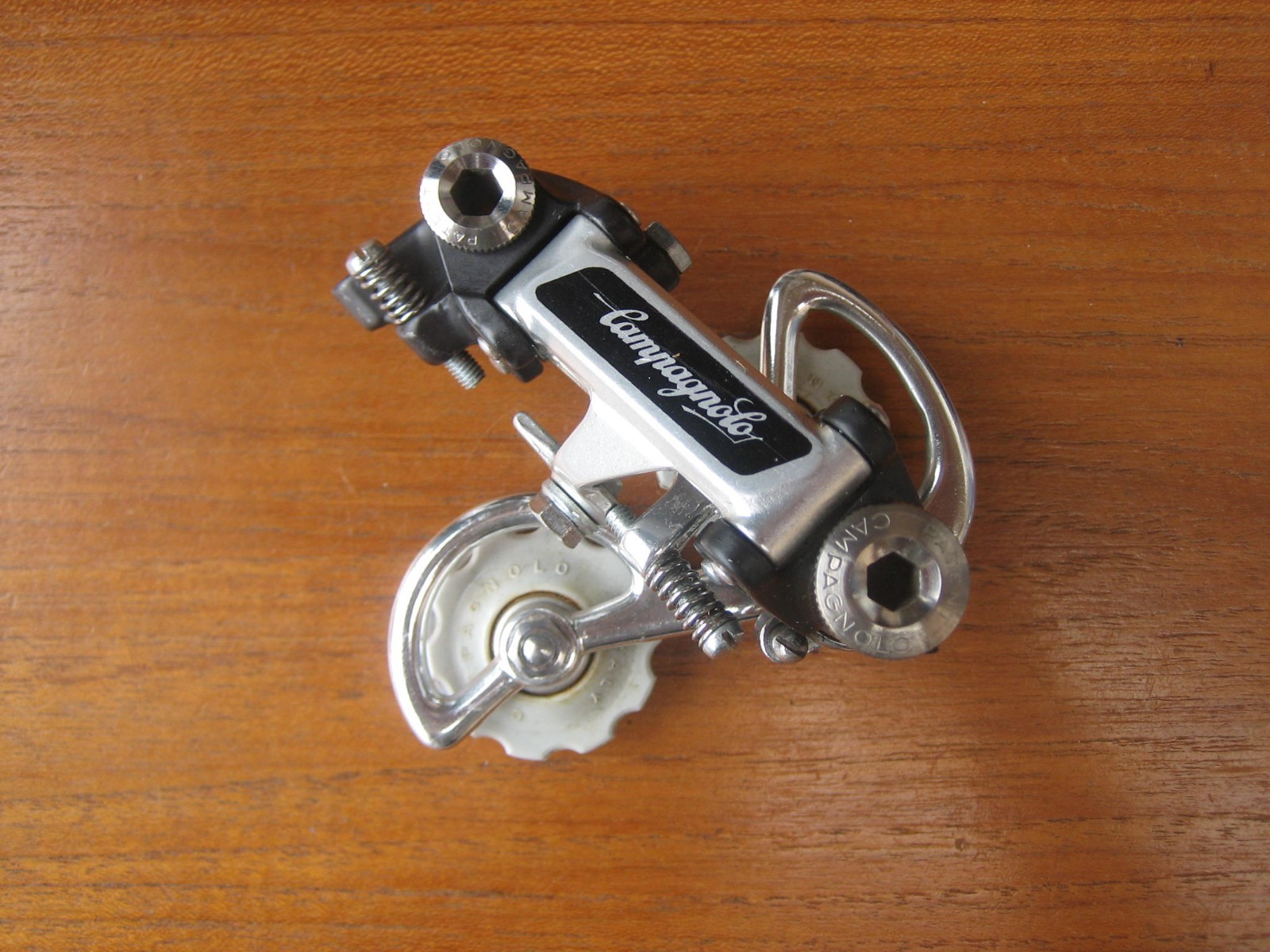 NOS Last Generation 1980 Campagnolo Super Record Clamp On Front /Rear Derailleur