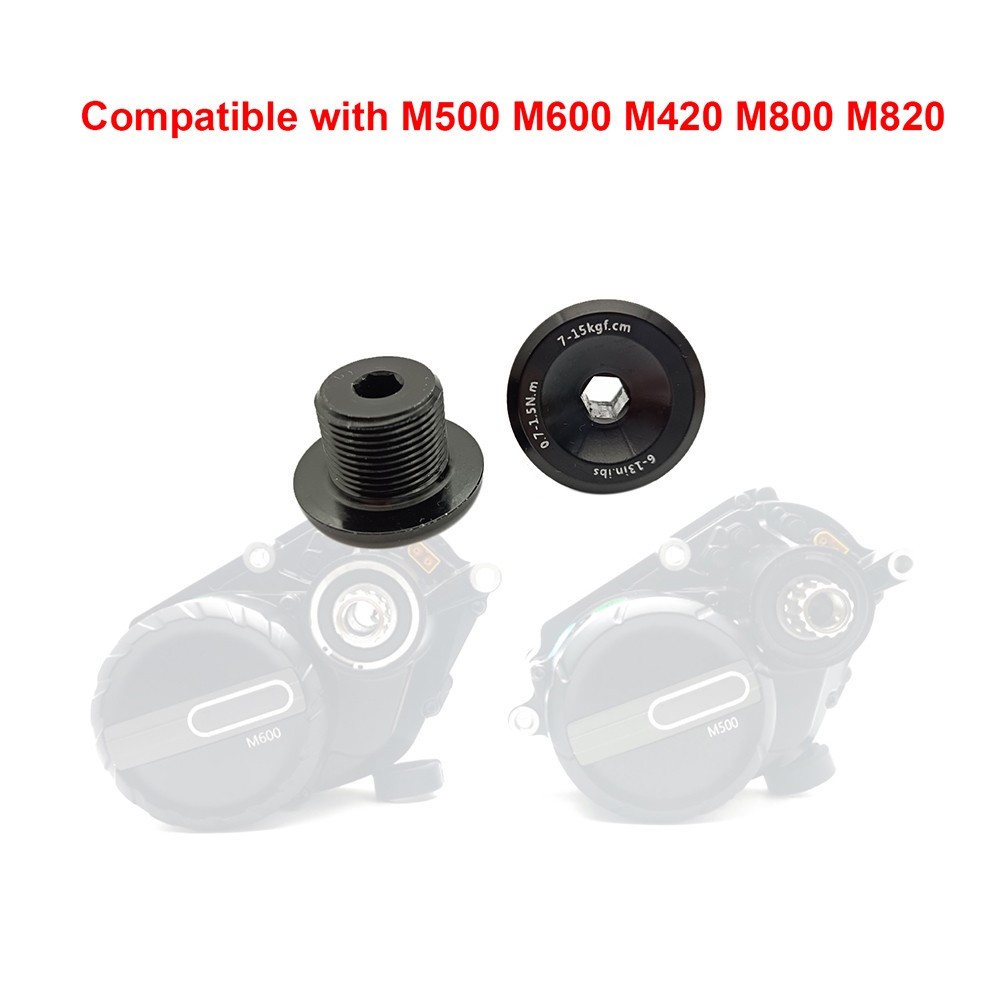2pcs Ebike Crank Screw for Bafang M500 M420 Motor Electric Bicycle Bolt