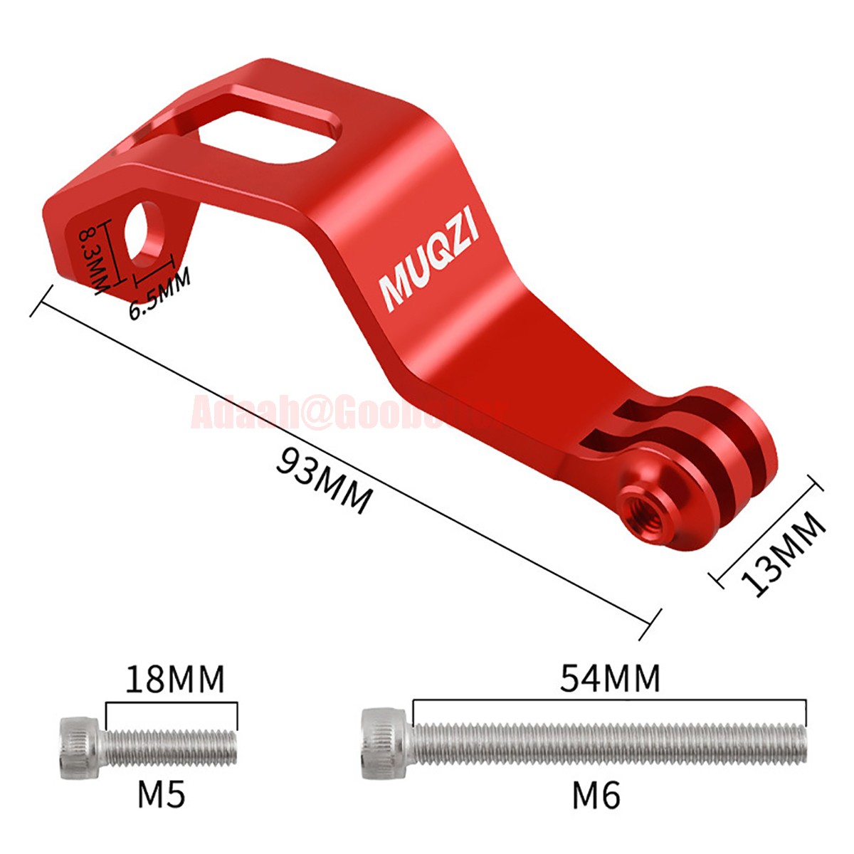 Aluminum Alloy Bike Fork Mount Front Light Bracket Road Bicycle Headlight Holder