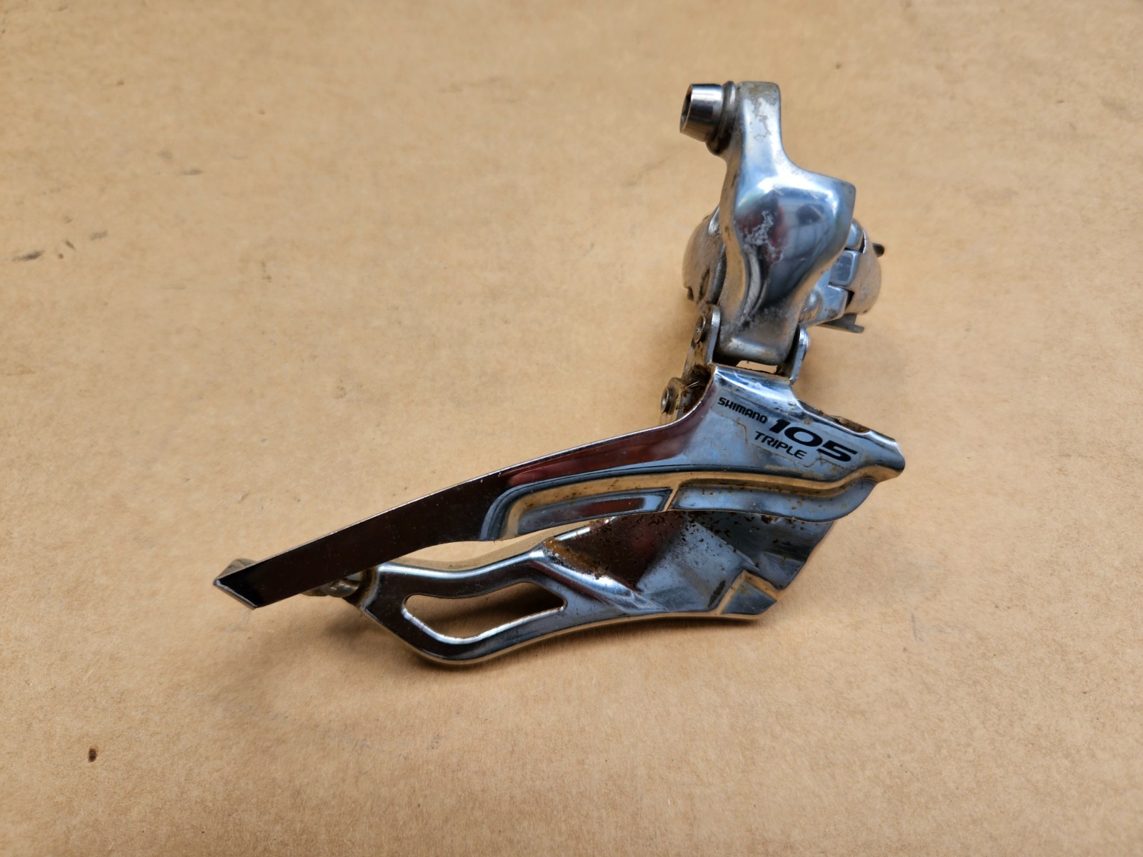 Shimano 105 Triple Front Derailleur 28.6mm Clamp Bottom Pull FD-5603 10sp
