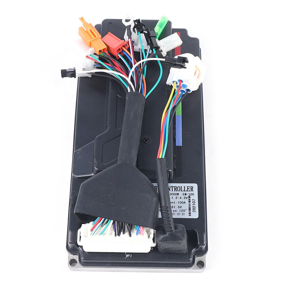 Professional 60V-72V 3000W Sine Wave Controller E-Bike Brushless Motor Sensor US