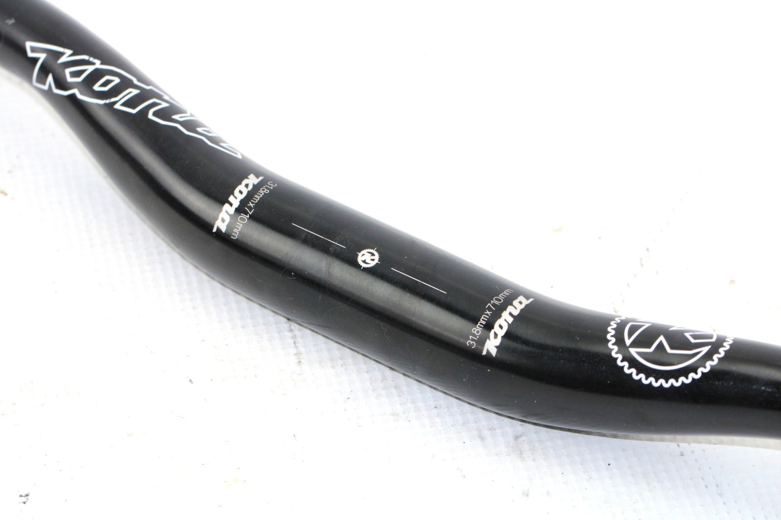 KONA RISER MTB HANDLEBAR Black Aluminum 710mm 31.8mm 320g