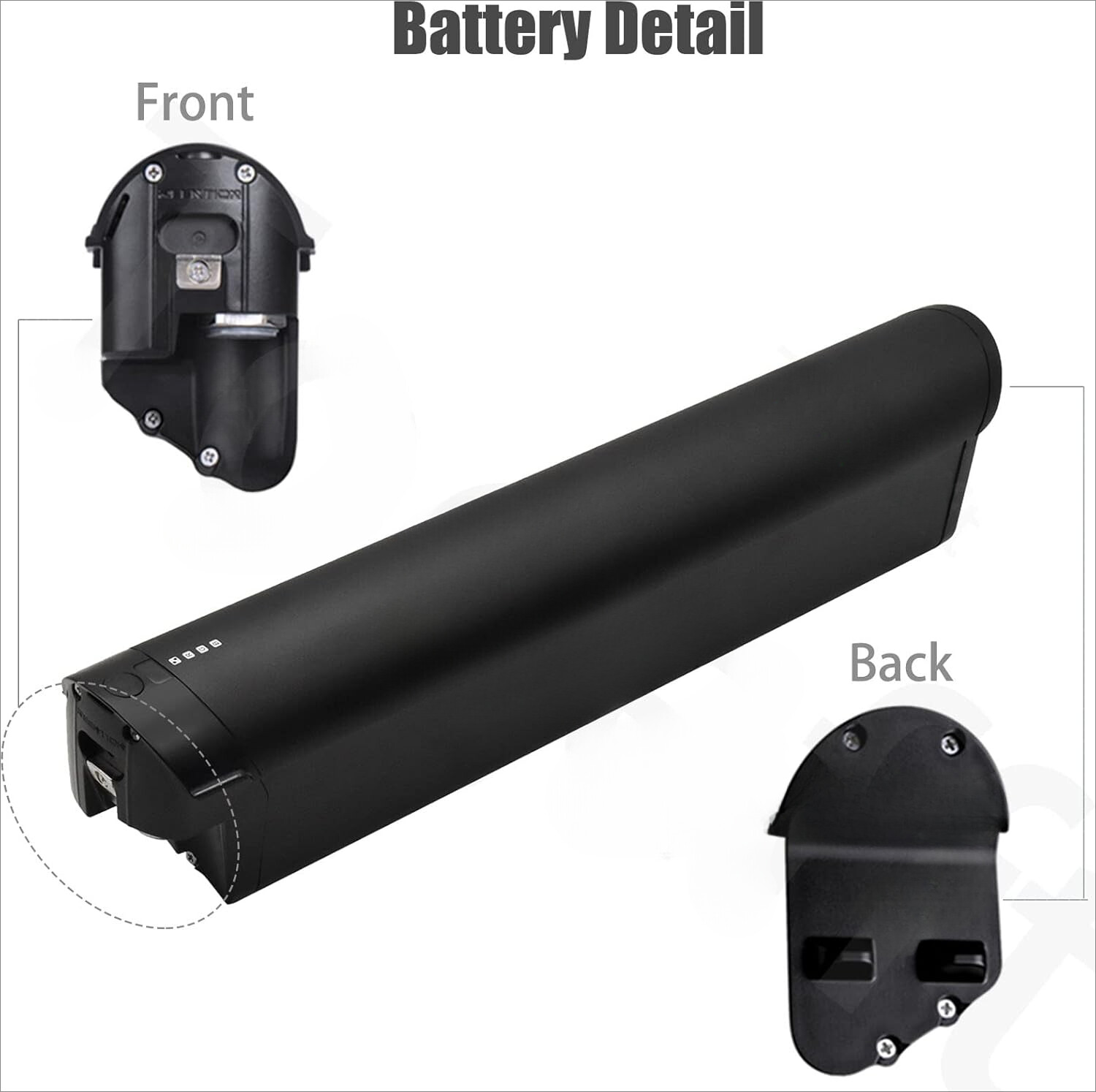 Reention EEL Pro battery 48V 14Ah Liion Battery for Ride 1 Up LMT’D V1 ebike