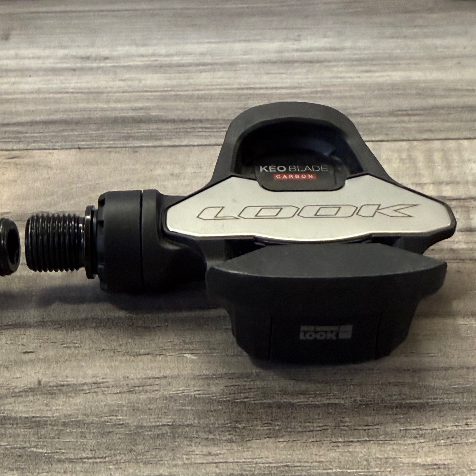 LOOK KEO Blade 12 Carbon Clipless Road Pedals Black No Cleats Super Low Miles