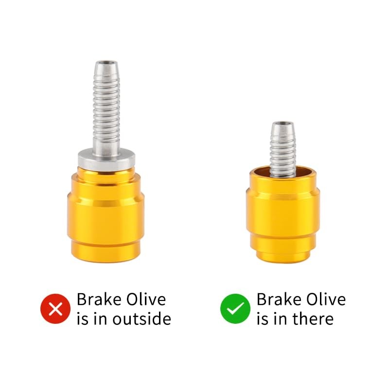 4 sets Bicycle Brake Olive Connecting Insert Kit for Avid SRAM Bike Hydraulic…
