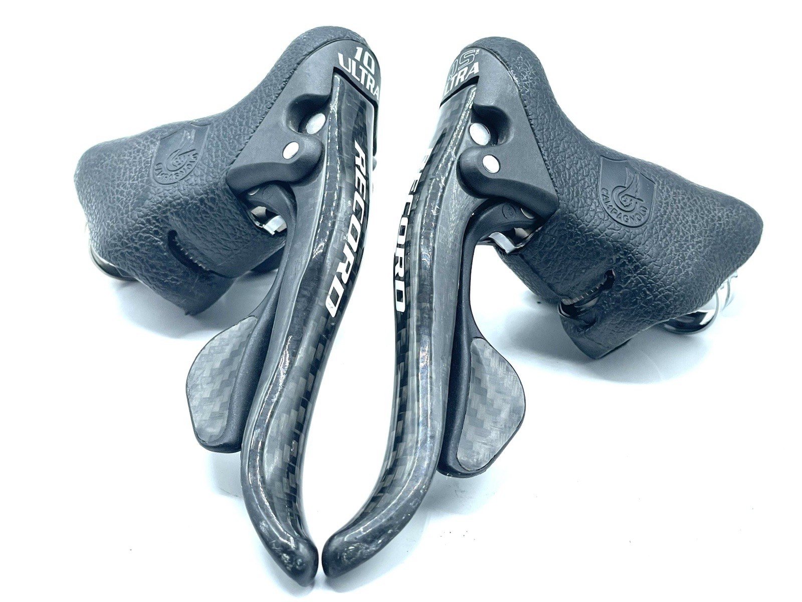 Campagnolo Record 10 Ergopower Ultra QS Shifters Carbon Fiber