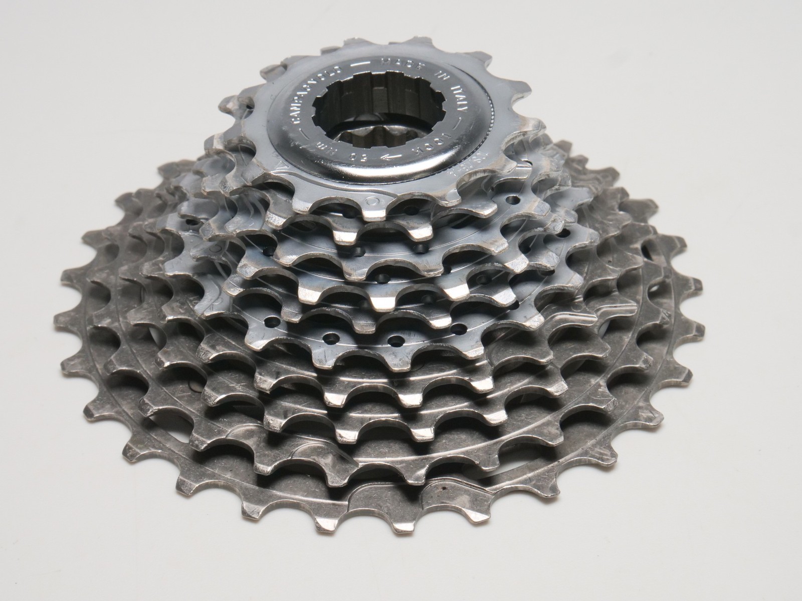 Campagnolo Record Cassette 13-29t 10 Speed Titanium/Steel Ultra Drive Low Hours