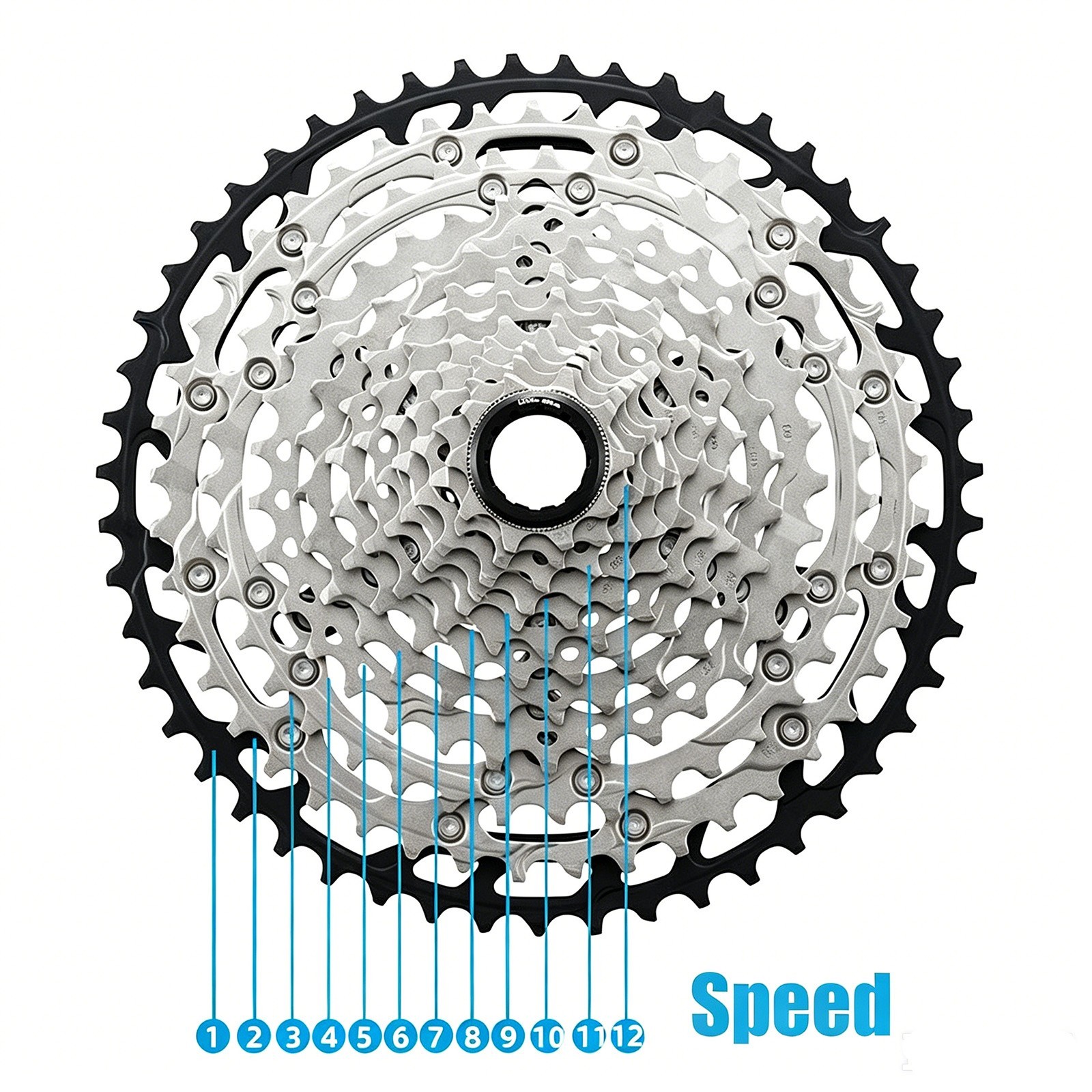 Shuimao Acera CN-HC40 6 / 7 / 8 Speed 112 Link Road Special Steel Bike Chain MTB