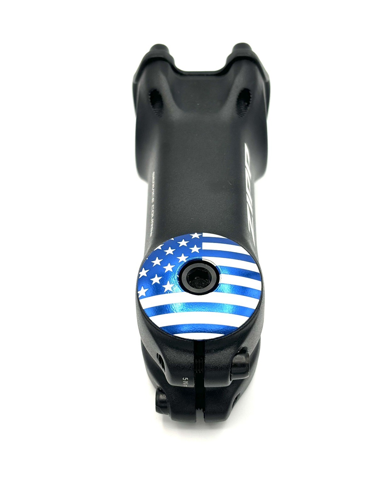 American Flag – Threadless Bicycle Headset Stem Cap 1 1/8″ Blue USA