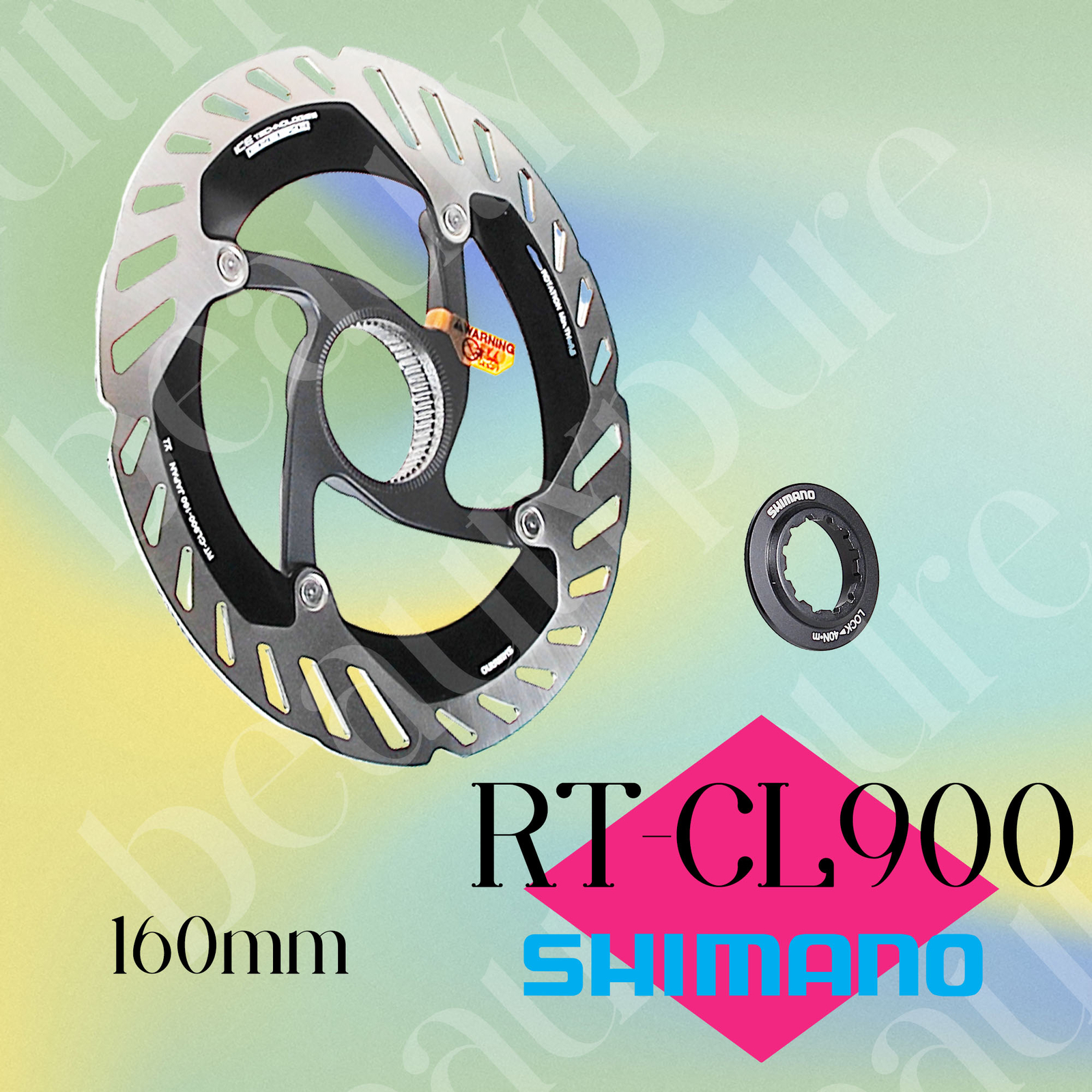 Shimano Dura-Ace RT-CL900 Disc Brake Rotor Lockring 160mm CenterLock NEW