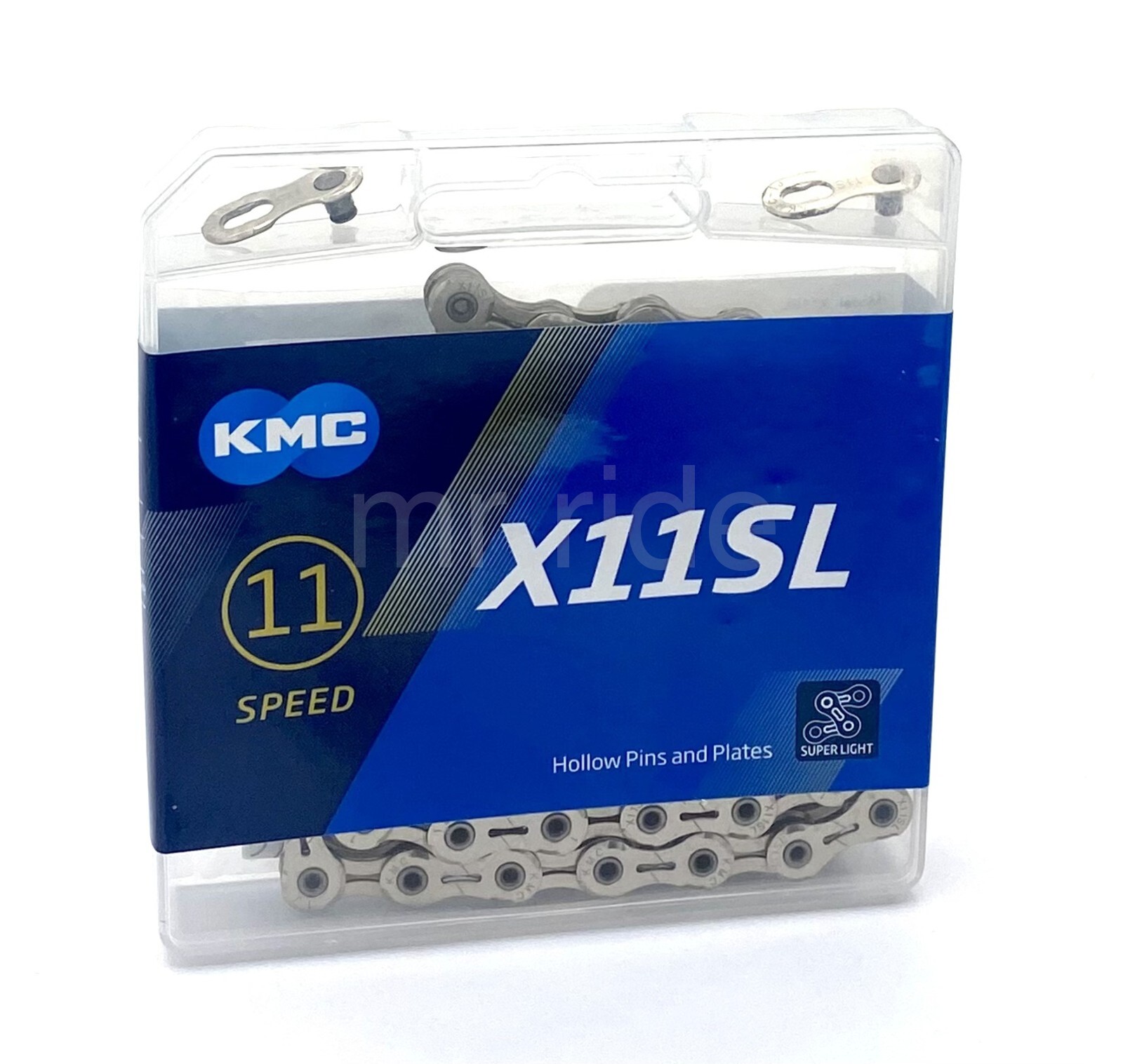 KMC X11SL Super Light Bike Chain 11-Speed Shimano/Sram 118 Links Silver