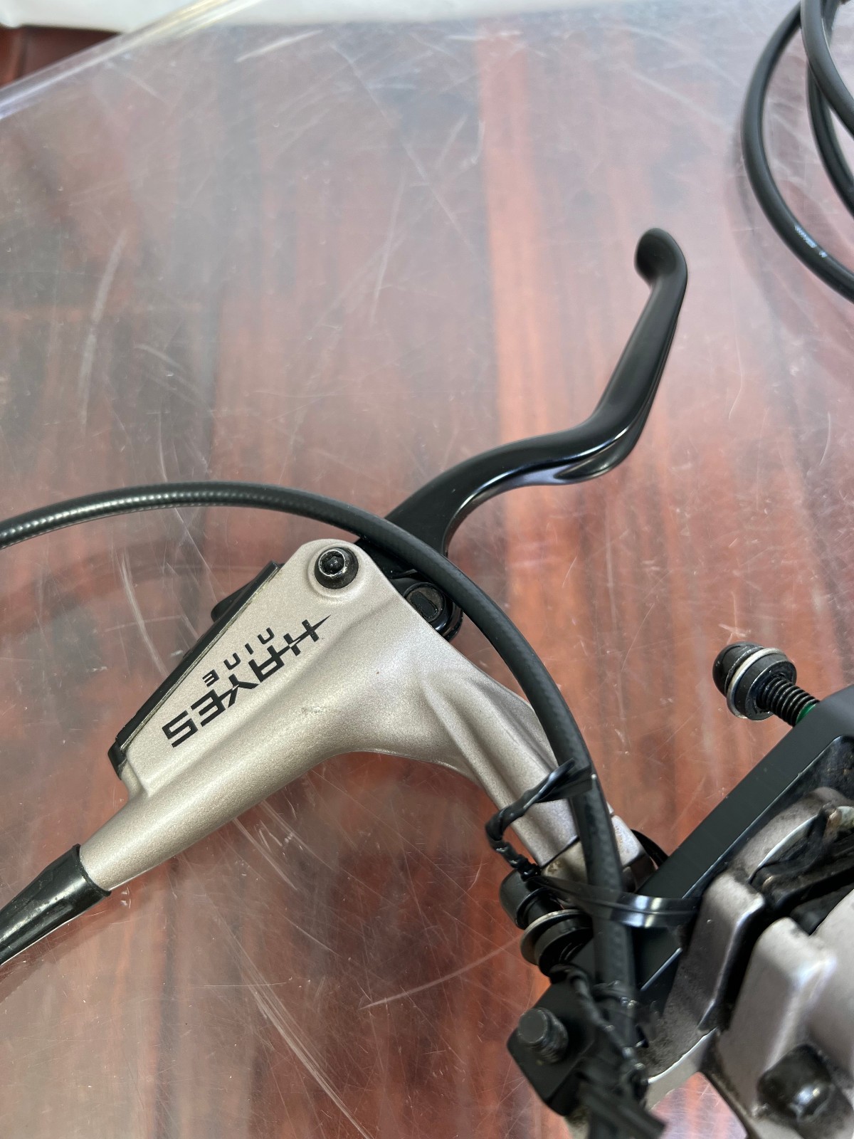 Vintage Hayes NINE Hydraulic Disc Brake Calipers & Levers Set Retro MTB