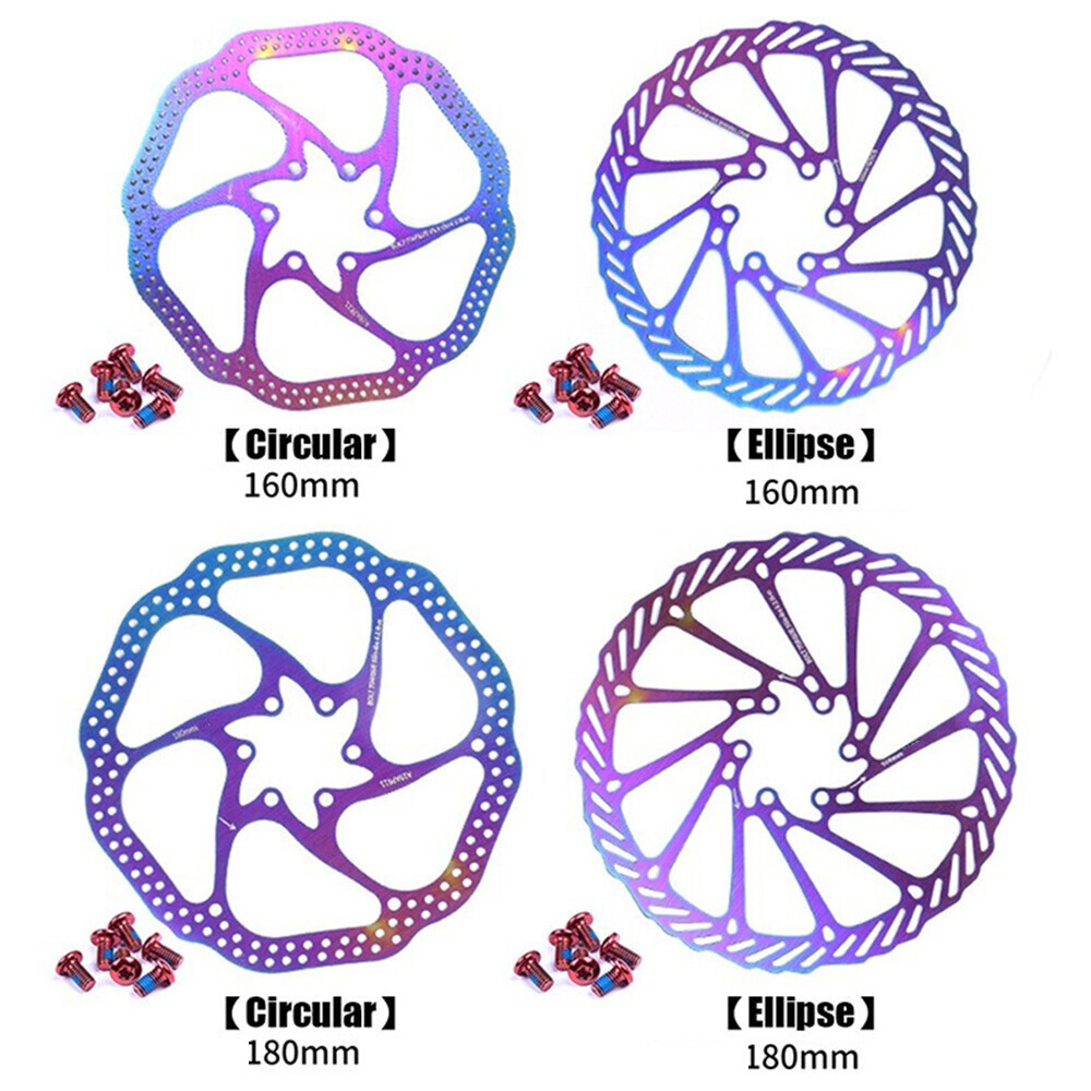 Disc Brake Rotor 160/180/203mm Bicycle Brake Rotors Road MTB Bike Caliper Rotor​