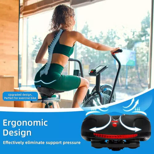 Extra Wide Big Bum Bike Bicycle Saddle Seat Gel Cushion Sporty Soft Comfort Pad