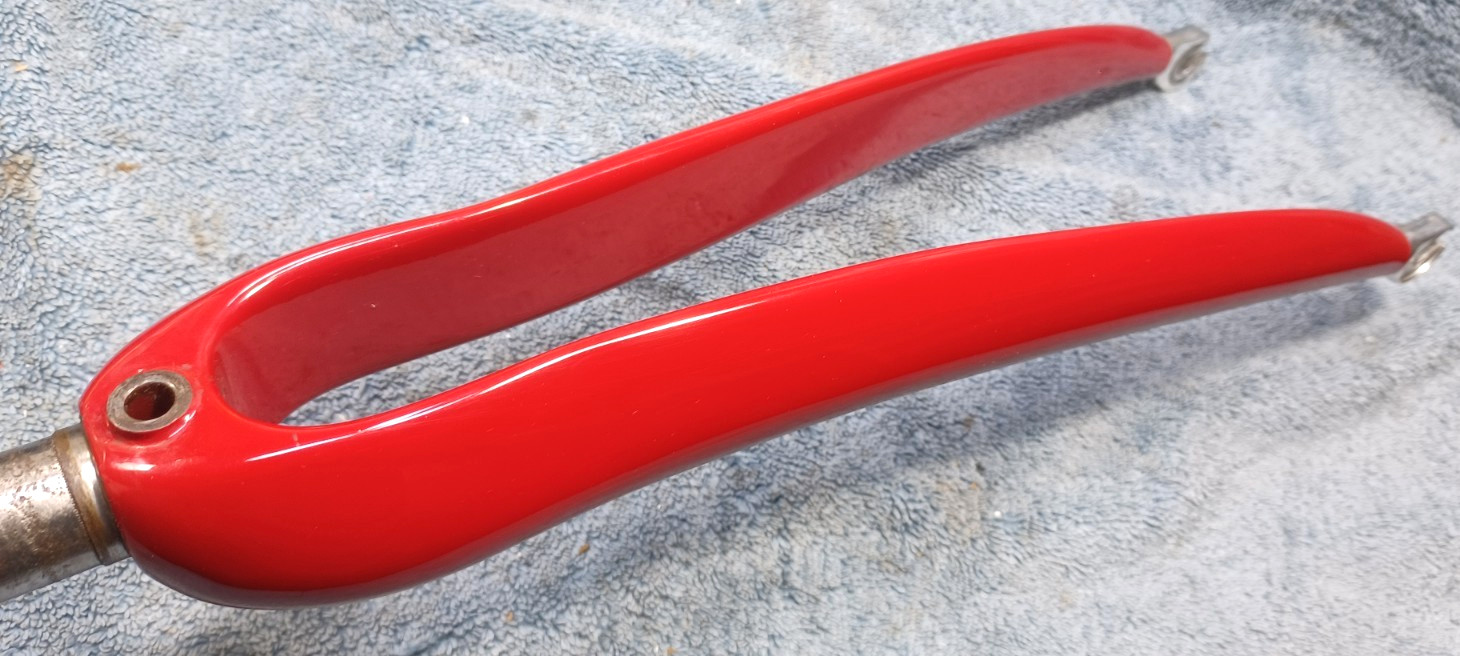 GC, Kestrel EMS Composite Carbon Fork, 700c, 1″ Threadless 231mm Steerer