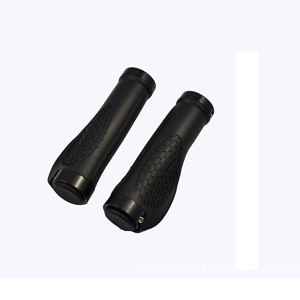Bike Grips Rubber Mountain Bicycle MTB Handlebar Ergonomic Cycling Lock On TPR